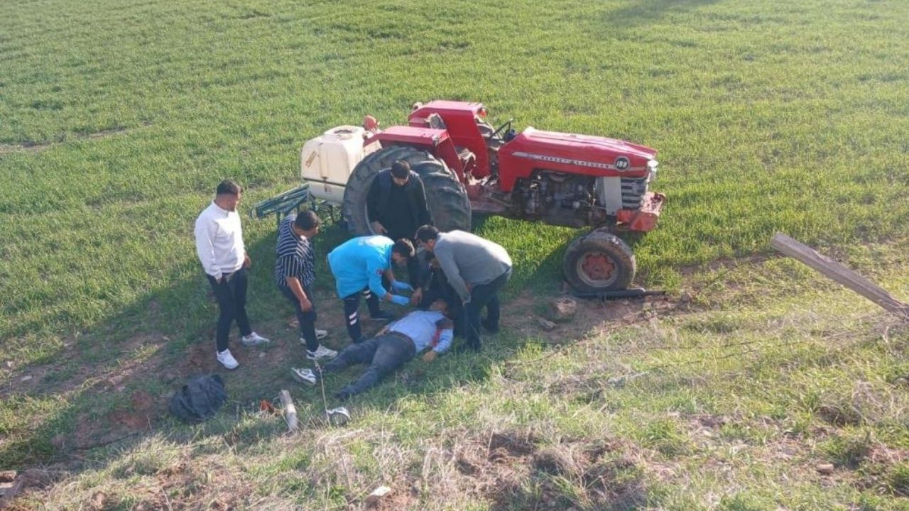 Yozgat'ta feci kaza! Traktör devrildi: Sürücü hayatını kaybetti