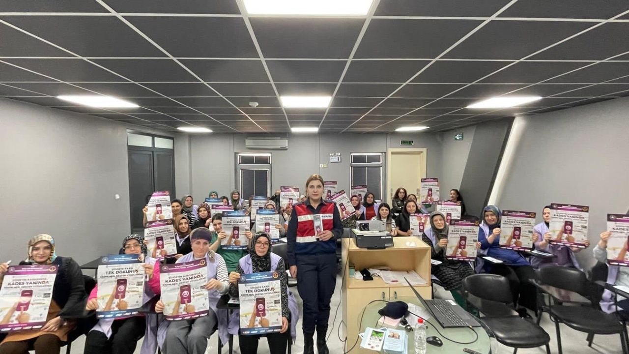 Yerköy'de şiddetle mücadele eğitimi