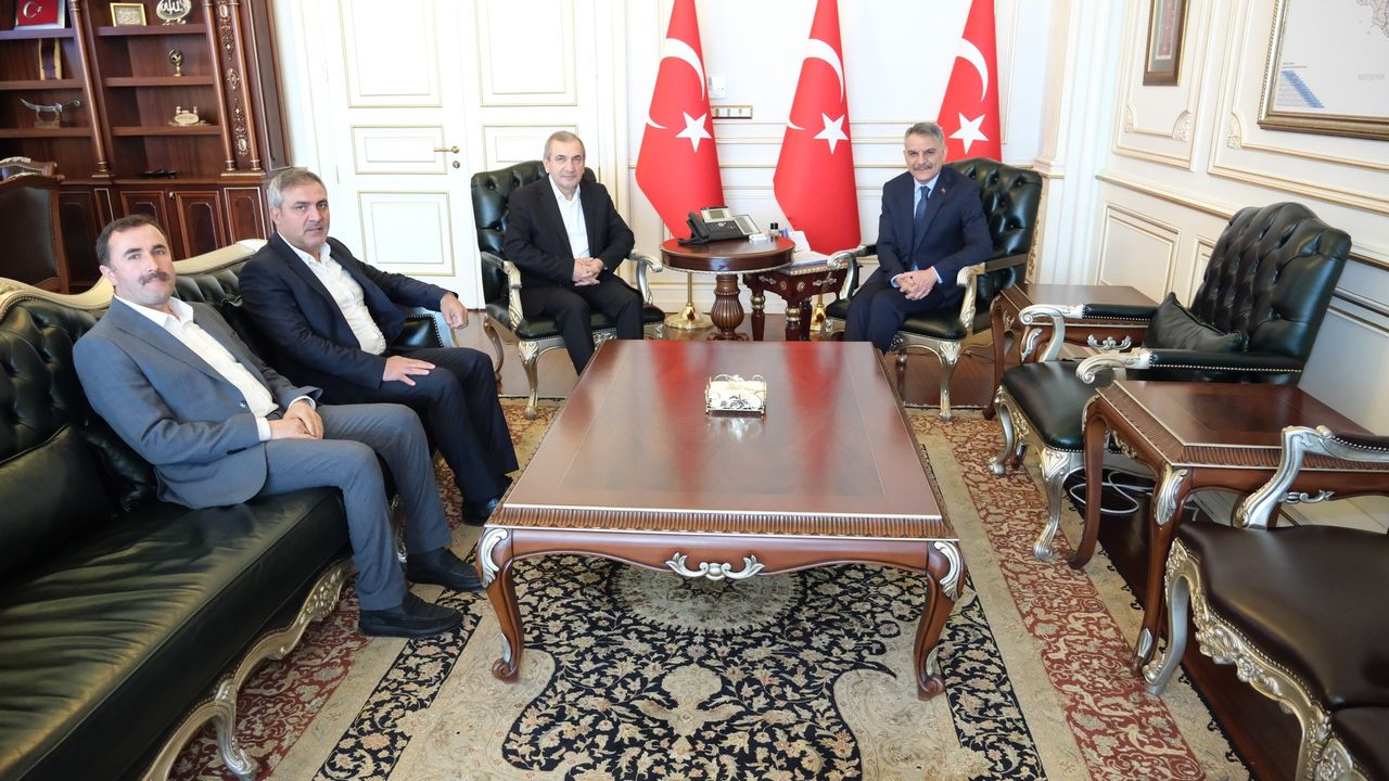 Abdulkadir Yazıcı’dan Vali Özkan’a nezaket ziyareti