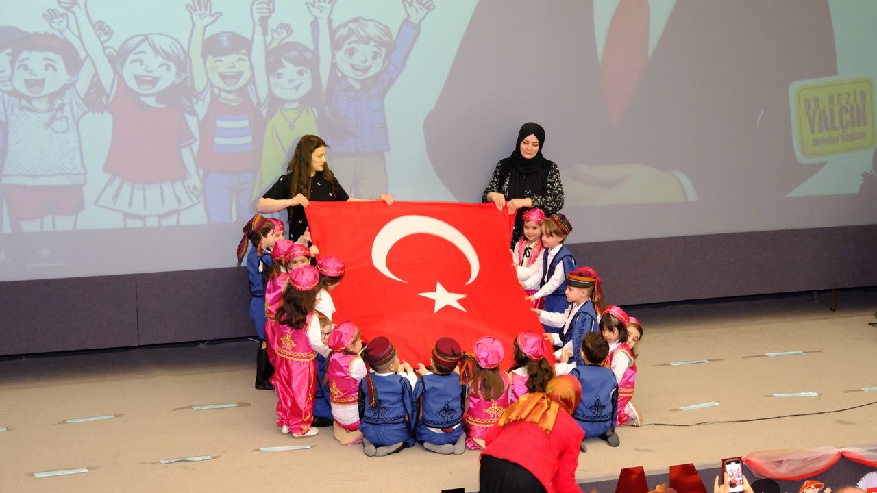 Akdağmadeni’nde minik yüreklerden büyük gösteri!