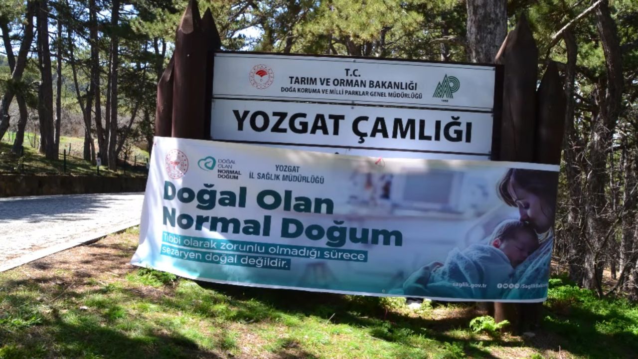 Doğumda doğallık vurgusu: Yozgat’ta kampanya sürüyor