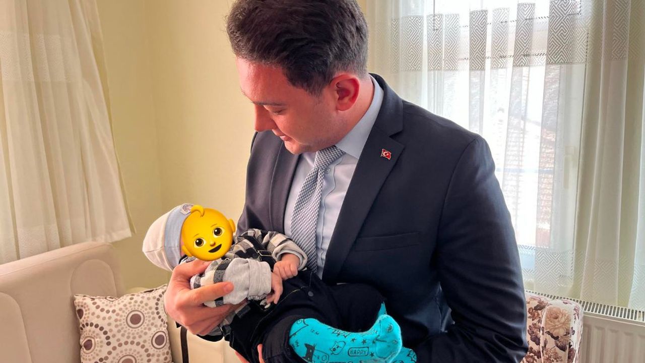 Saraykent Kaymakamı Öztürk'ten bebeklere anlamlı destek