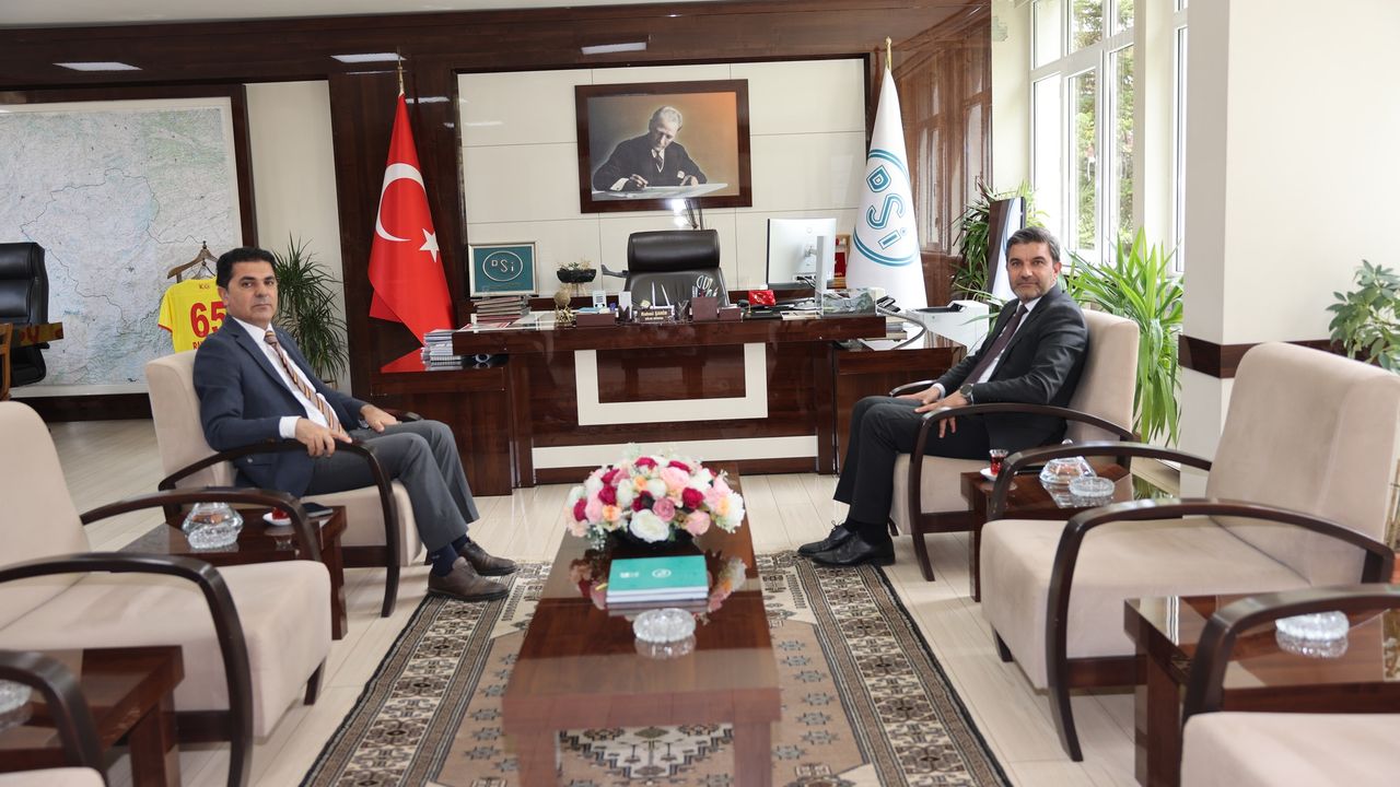 Başkan Tekçam DSİ yatırımları için Kayseride