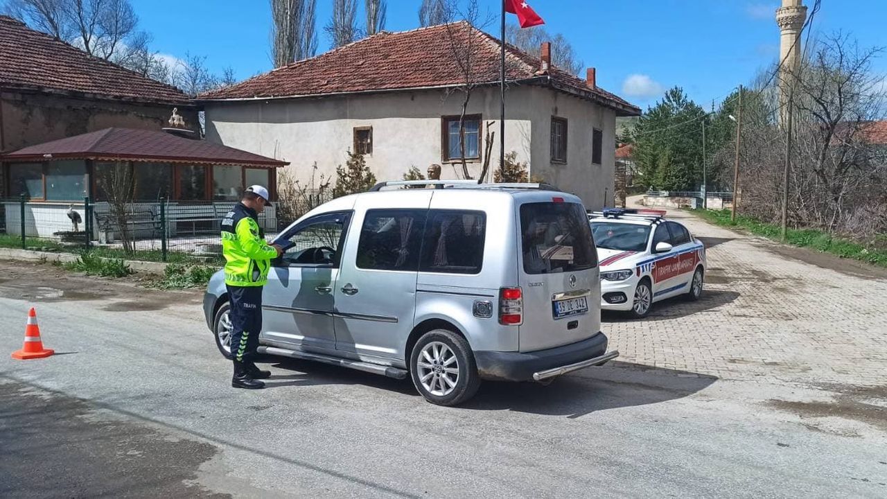 Yozgat'ta emniyet kemeri denetimi