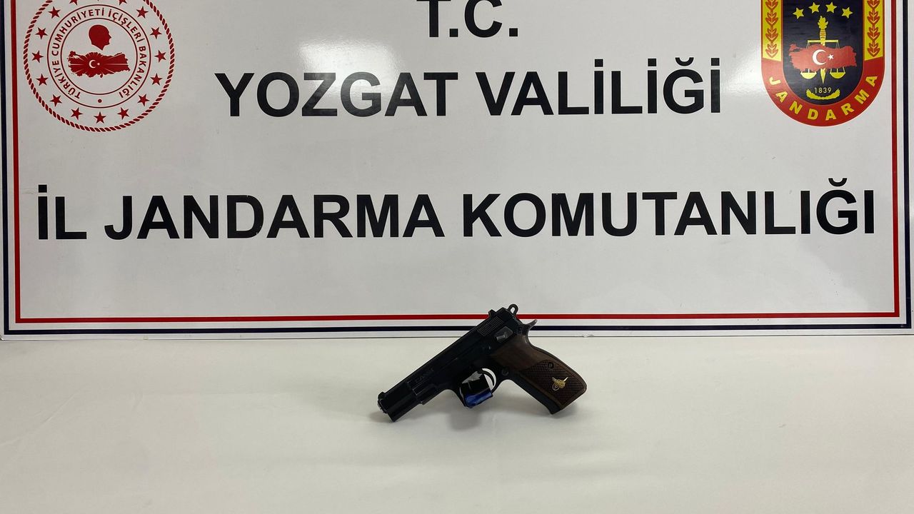 Çekerek’te silah operasyonu!