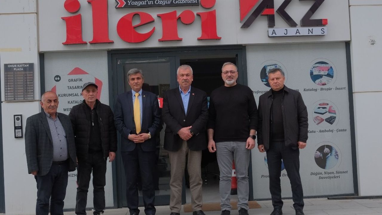 Yozgat CHP’den gazetemize ziyaret