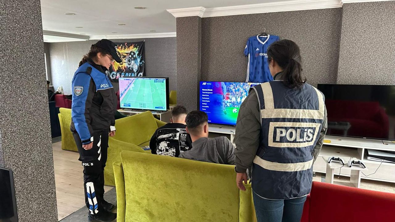 Yozgat'ta oyun salonlarına denetim!