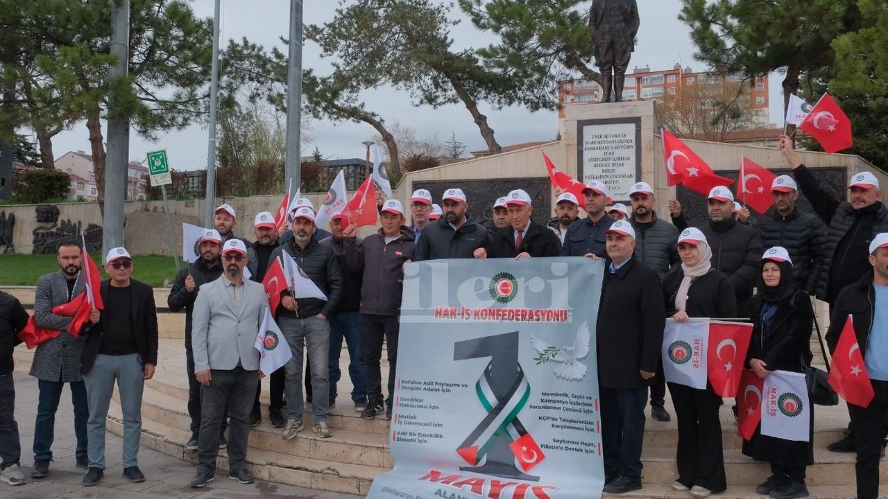 Hizmet İş Sendikası Yozgat Şubesi'nden "1 Mayıs" açıklaması!