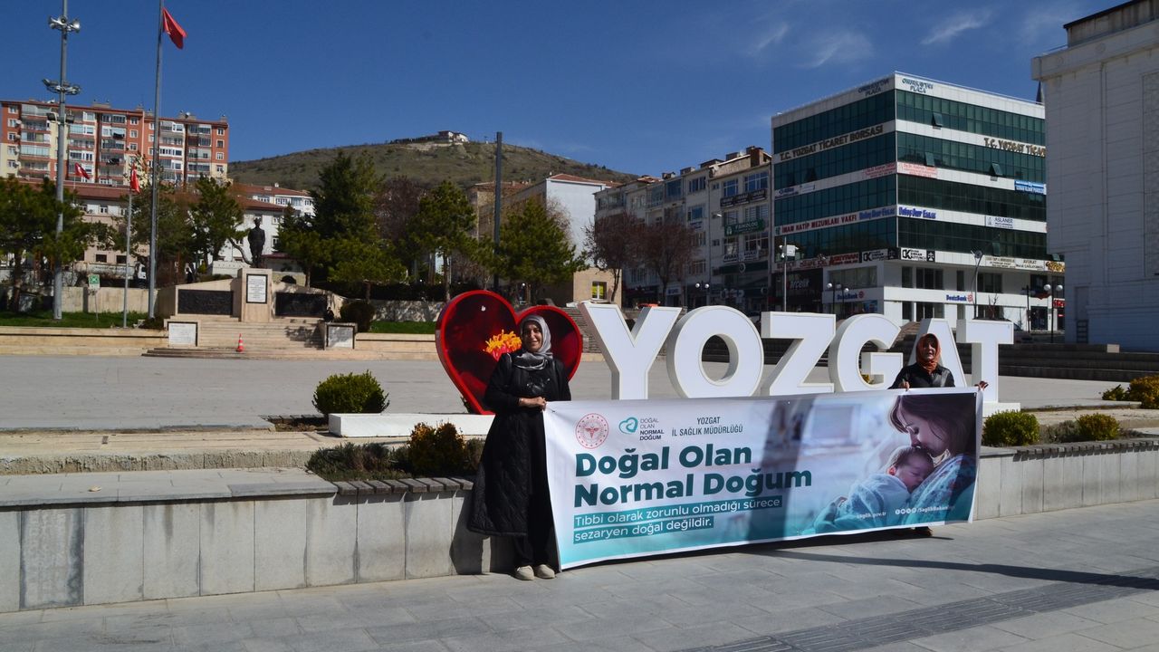 Yozgat İl Sağlık Müdürlüğü'nden farkındalık etkinliği
