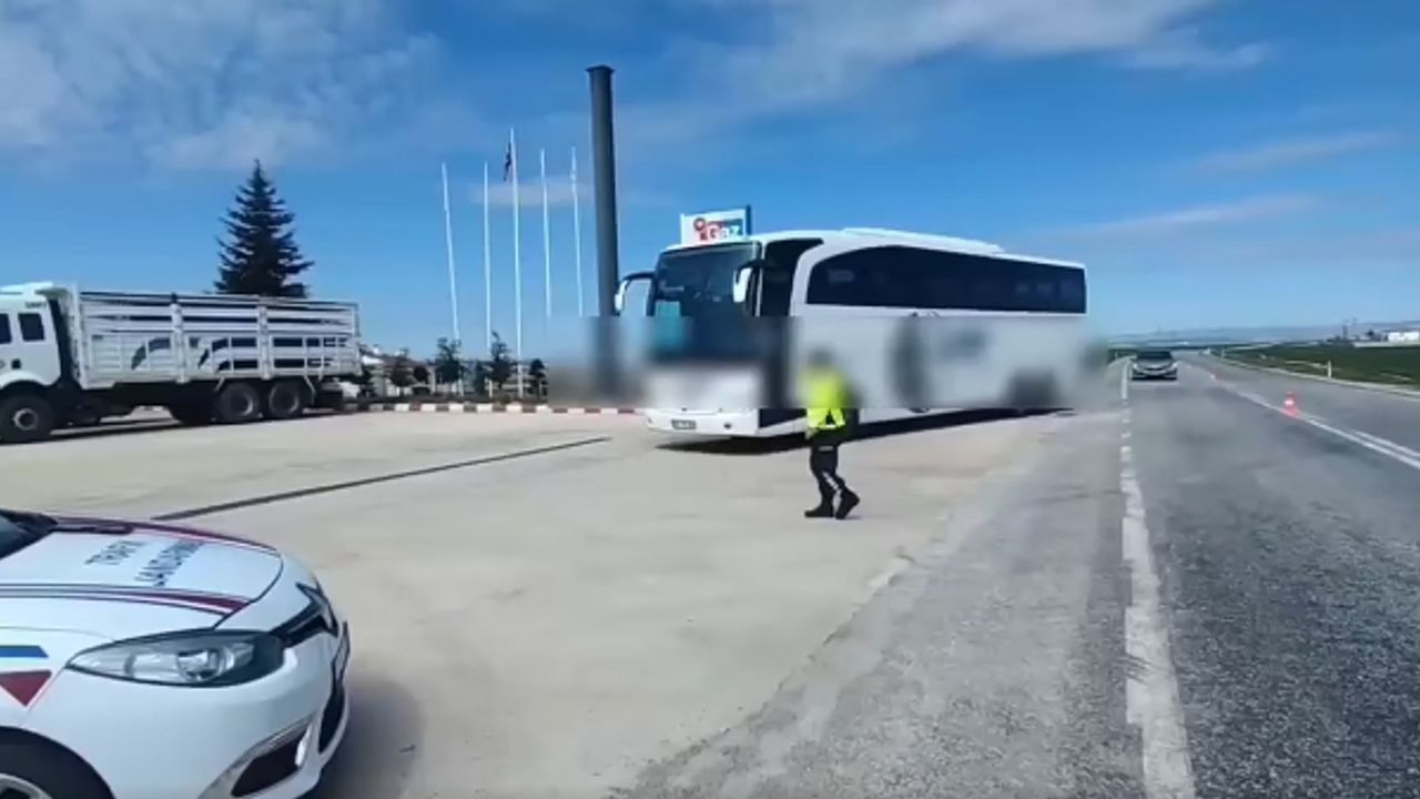 Yozgat'ta otobüsler denetlendi!