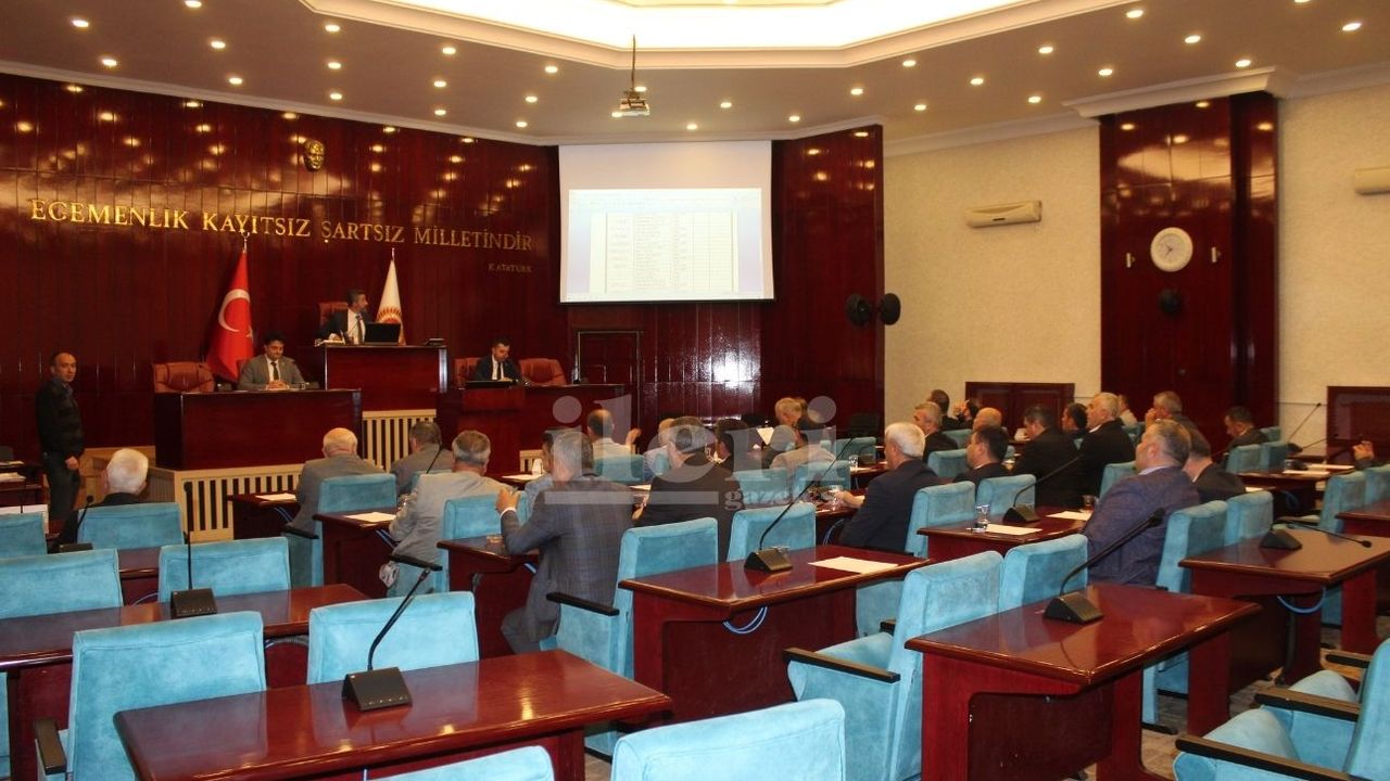 Yozgat meclisinde gündem merkez ilçe ve Yerköy!