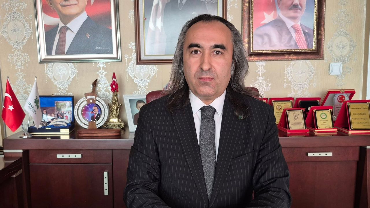 Gelecek Partisi Yozgat İl Başkanı Aydoğmuş'tan 6 mayıs mesajı