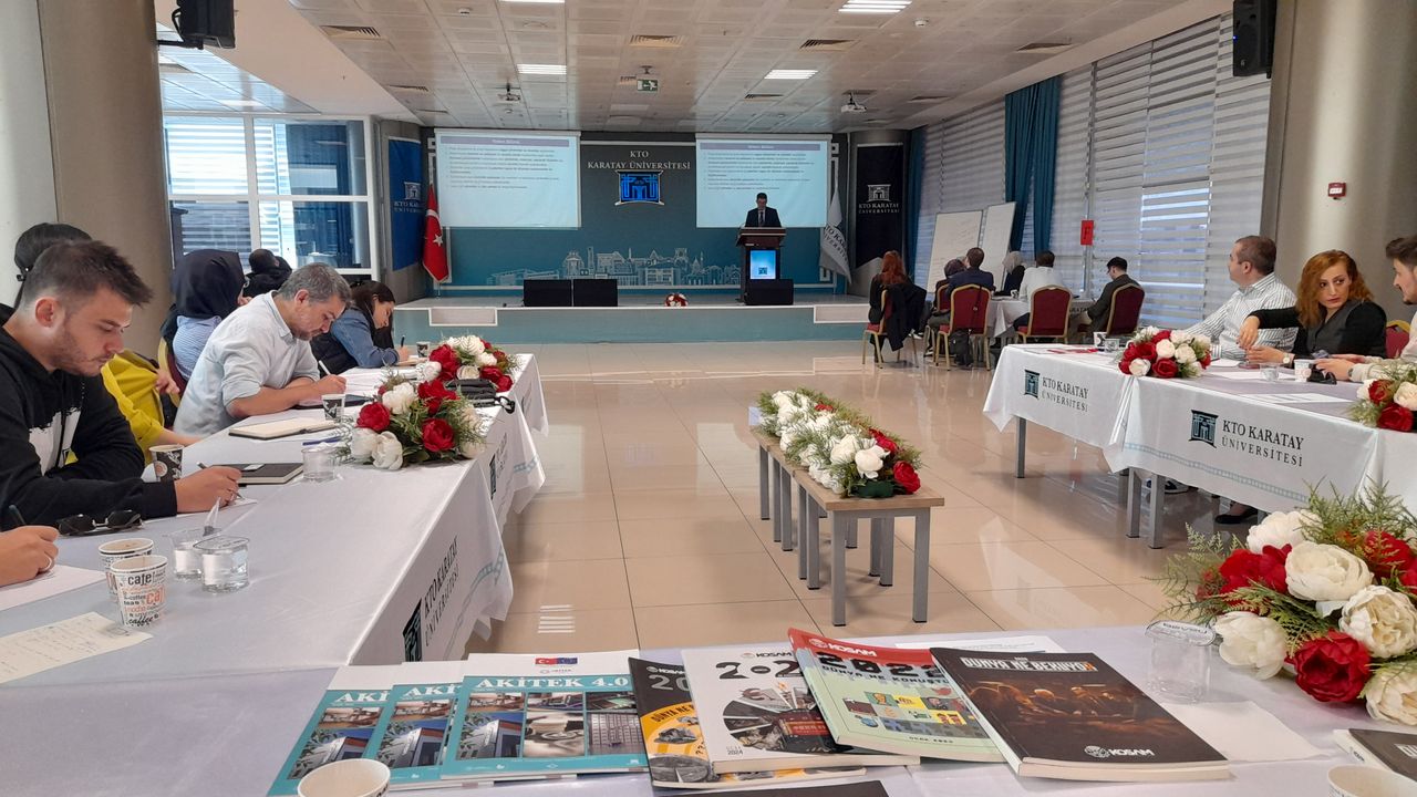 KTO Karatay Üniversitesinde proje eğitimi düzenlendi