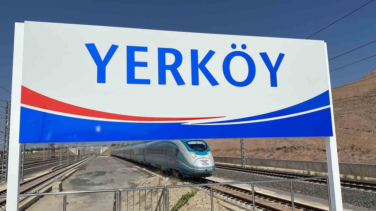 Yerköy'de bulunan YHT hattı incelendi!