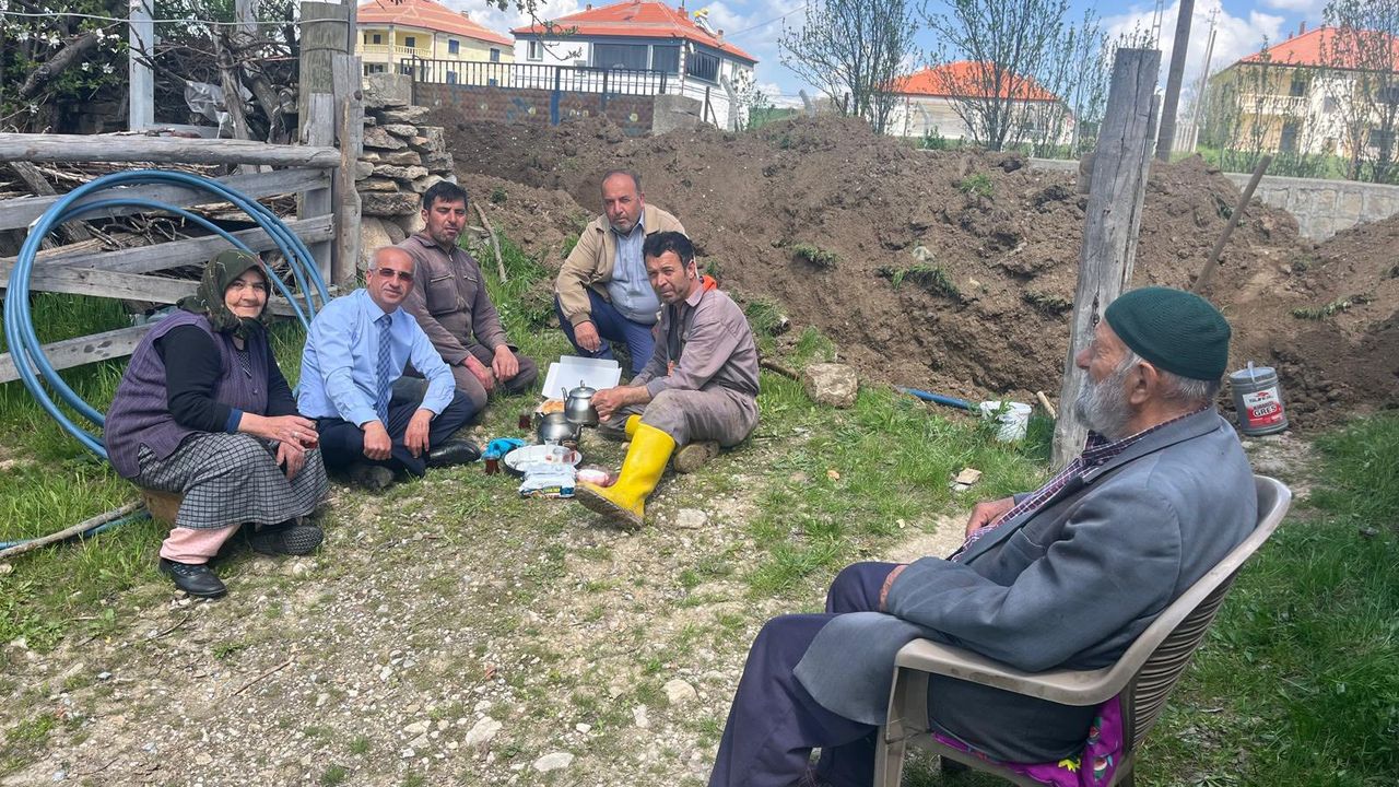 AK Parti Yozgat İl Genel Meclis Üyesi Şerafettin Akdağ’dan köylere ziyaret