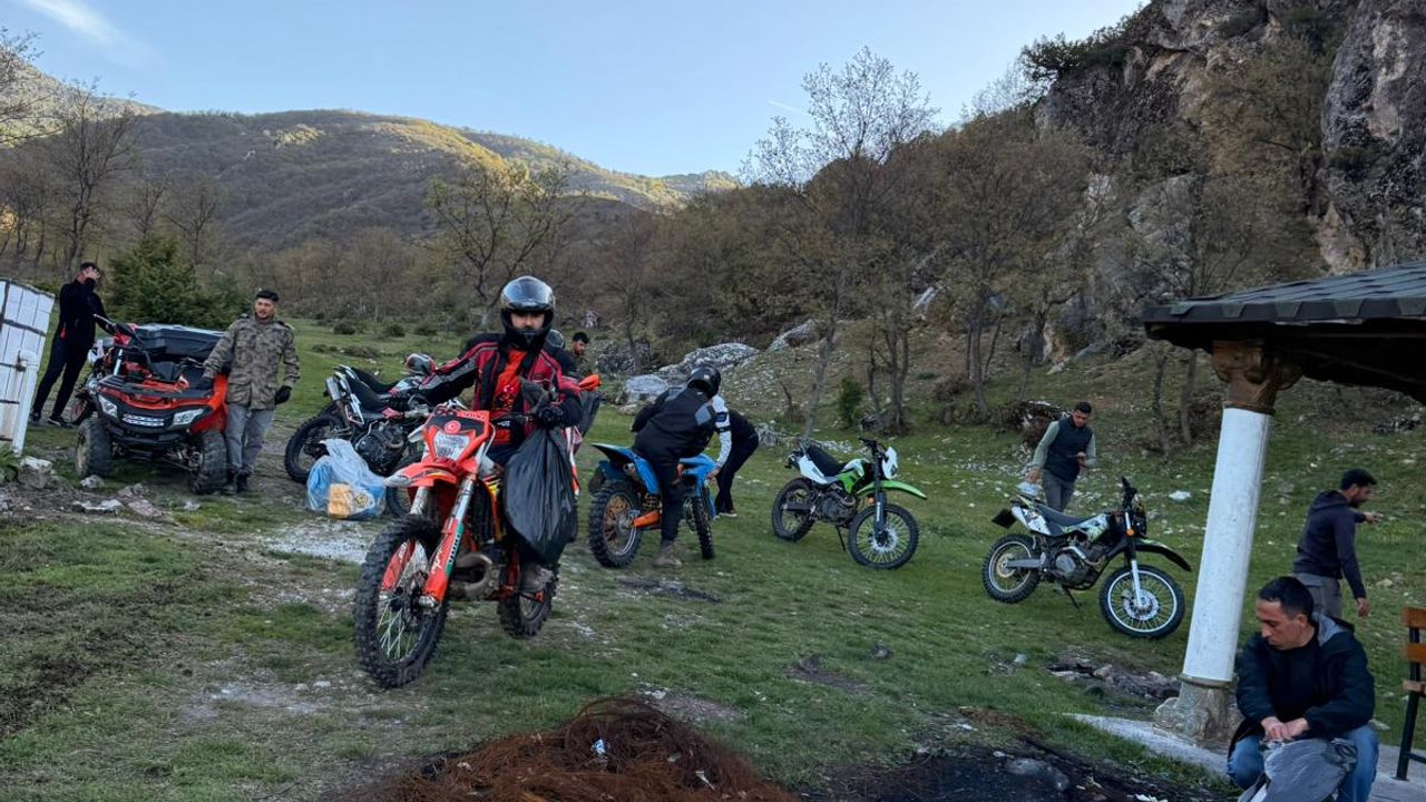 Aydıncık Enduro Motocross ekibinden kampanyaya destek!