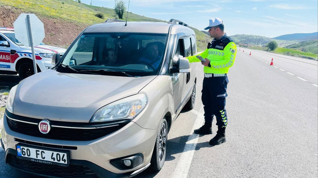 Çekerek'te trafik güvenliği denetlendi!