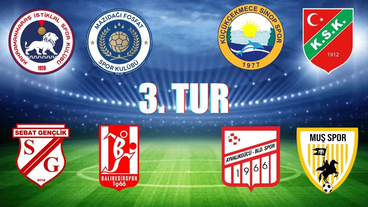 Nesine 3. Lig’de 3. Tur eşleşmeleri belli oldu