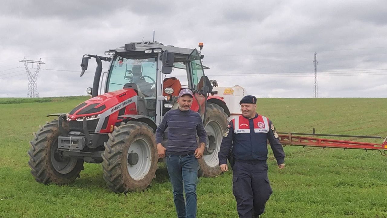 Yozgat jandarmasından çiftçilere anlamlı ziyaret