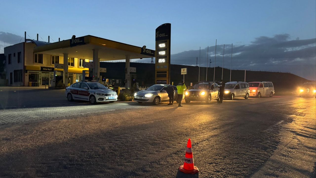Yozgat’ta araçlara ceza yağdı… 5 araç trafikten men edildi!
