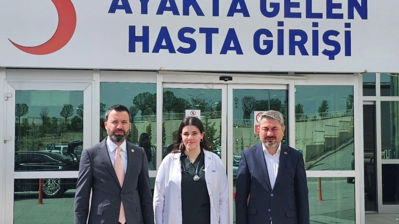 Yozgat Vekili Şahan acil servisi ziyaret etti