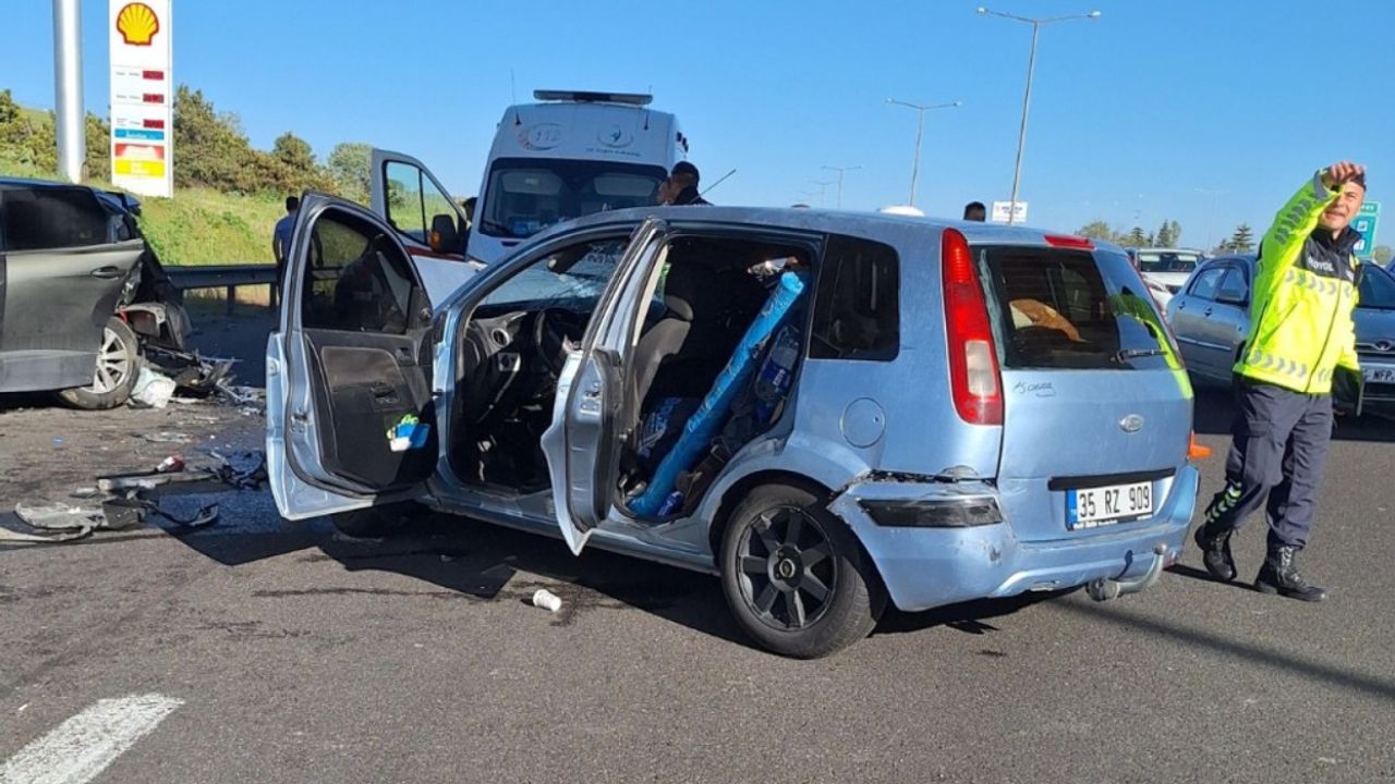 Bayram yolunda feci kaza: 1 ölü, 6 yaralı!