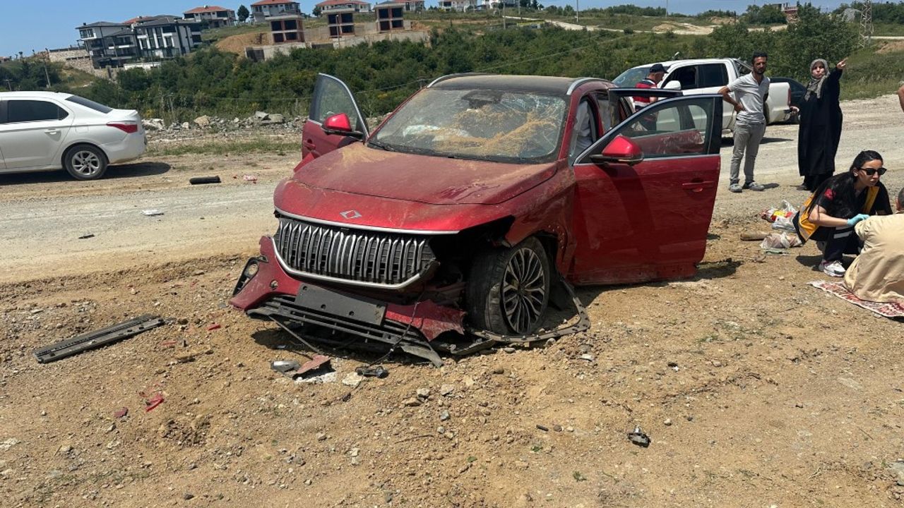 4 metre yüksekten düştü, takla attı… Togg’un sağlamlığı şaşırttı!
