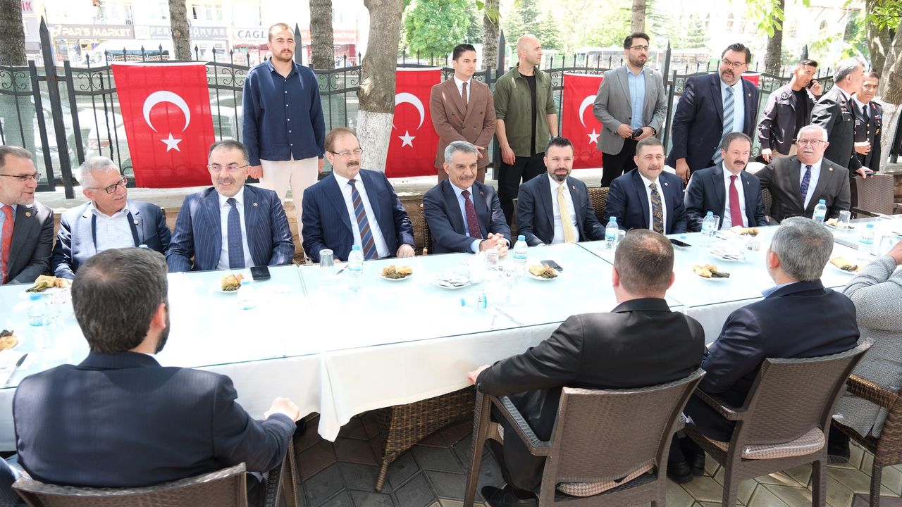 Yozgat’ta bayramlaşma töreni gerçekleşti