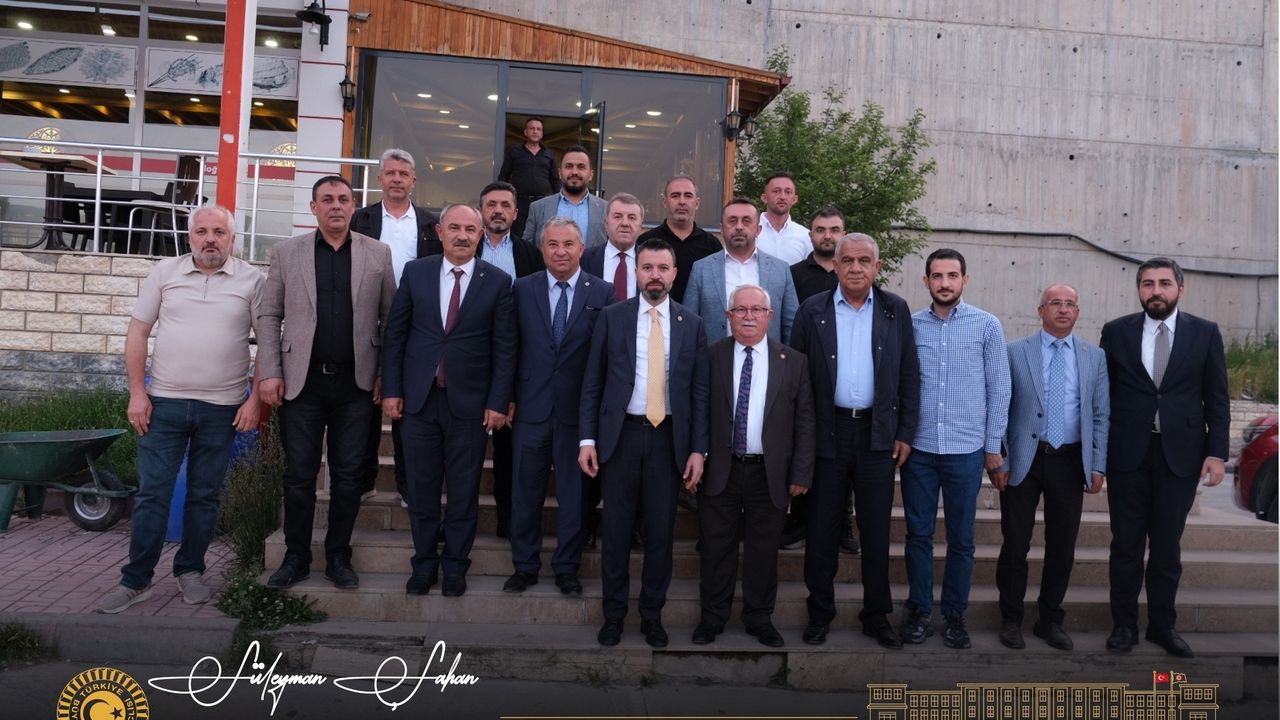 AK Parti Teşkilatı bayramda Akdağmadeni’nde buluştu
