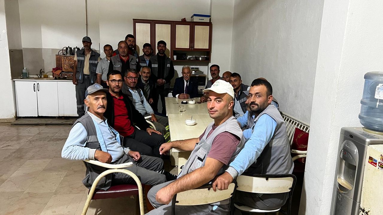 Sendikadan Yozgat Belediyesi çalışanlarına ziyaret