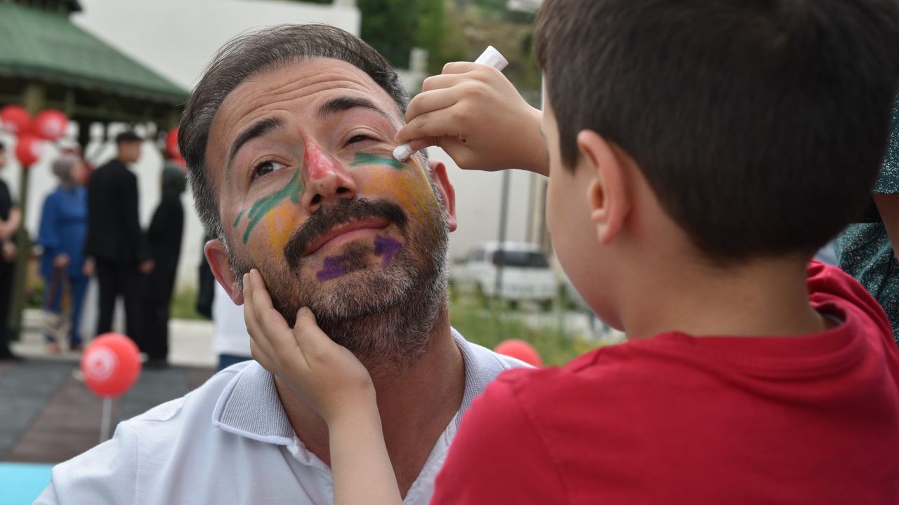 Yozgat'ta “Babamla Oynuyorum” etkinliği yürekleri ısıttı