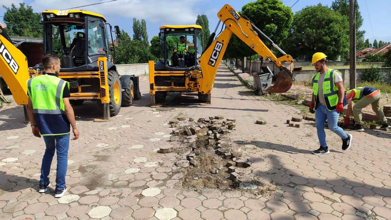 Yozgat'ın o ilçesinde doğalgaz çalışmaları başladı