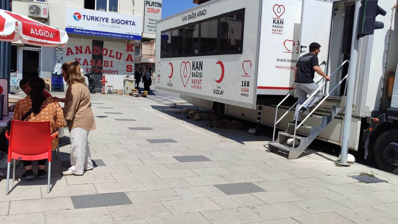 Sorgun'da kan bağışı kampanyası sürüyor
