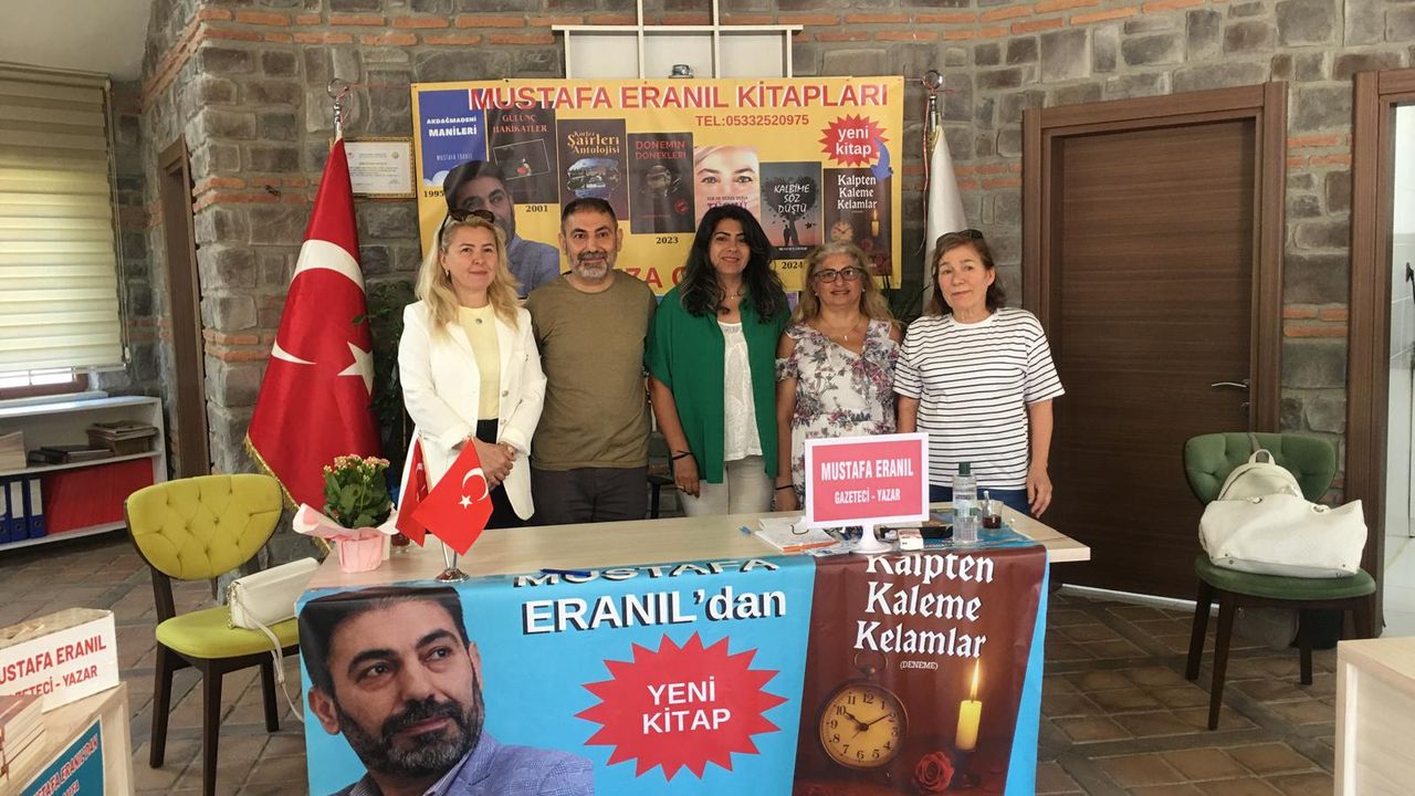Mustafa Eranıl yeni kitabını tanıttı