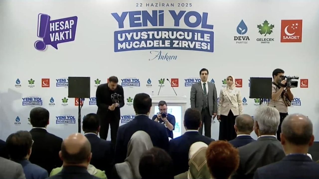 Üç partiden ortak zirve: Bağımlılıkla mücadele masaya yatırıldı