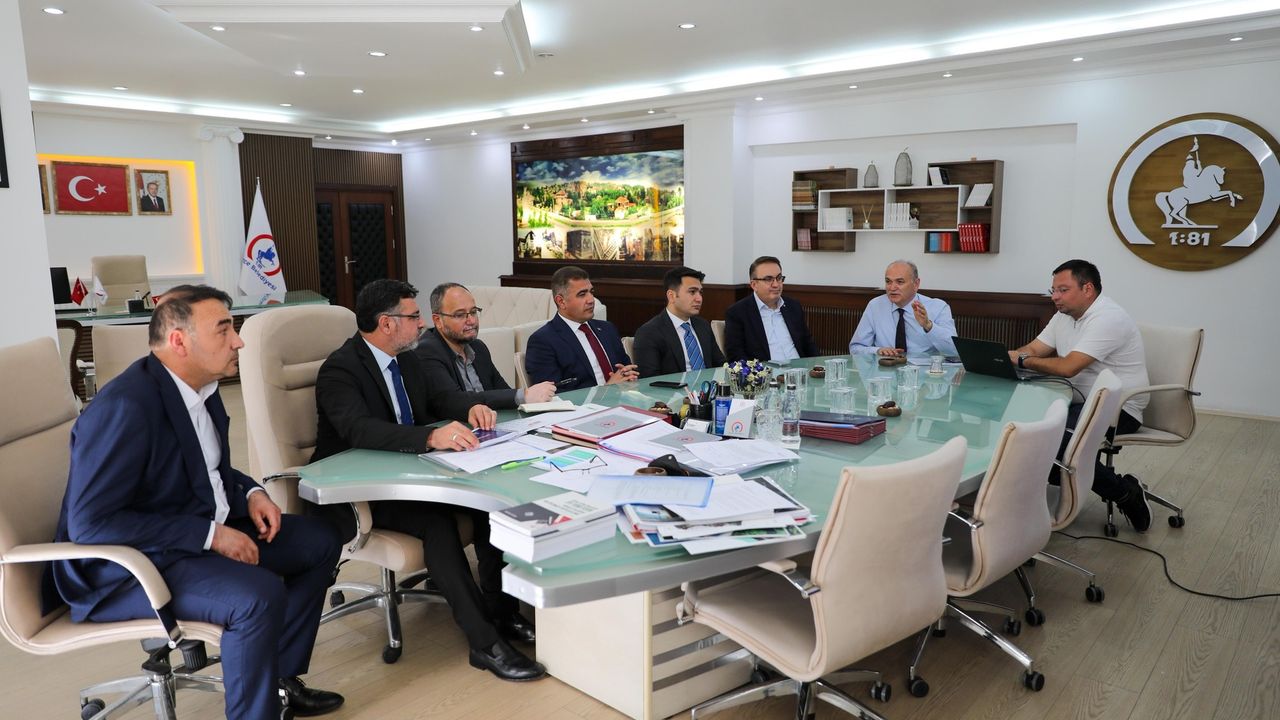 Yerköy Belediye Başkanı Arslan Düzce’de incelemelerde bulundu