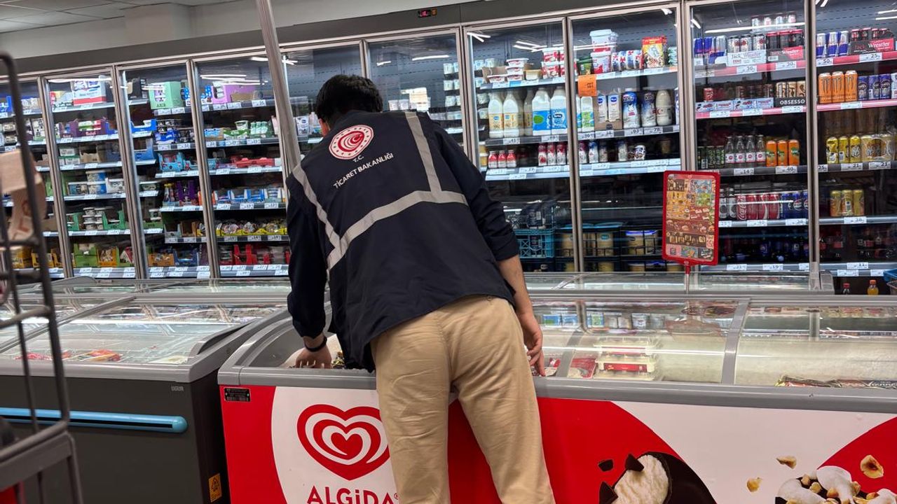 Yozgat’ta soğuk içecek ve dondurma ürünleri mercek altında