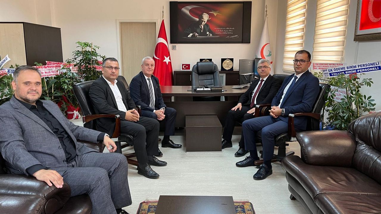 Yozgat İl sağlık Müdürlüğüne hayırlı olsun ziyareti