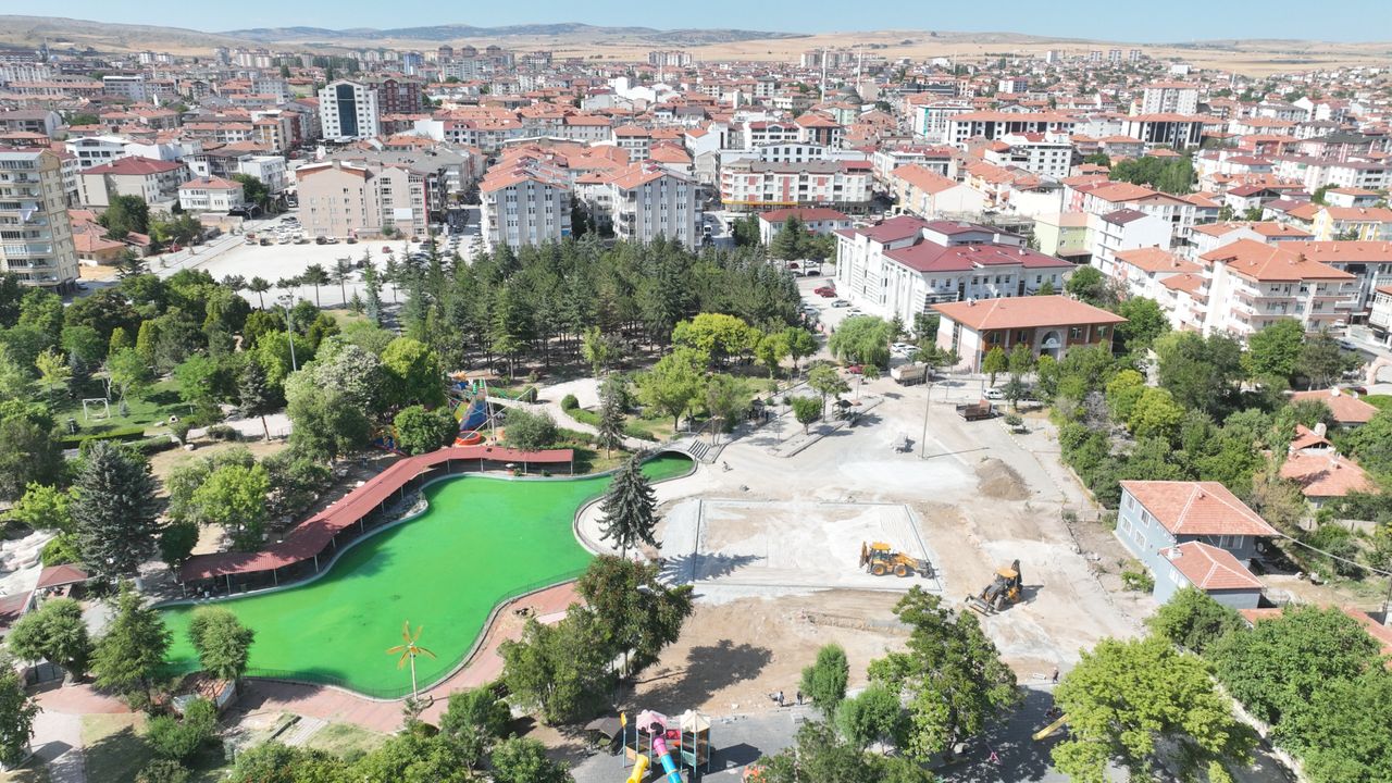 Sorgun Dutluk Parkı’nda çalışmalar başladı
