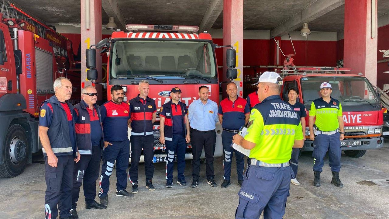 Yozgat'ta itfaiye personeline seminer düzenlendi