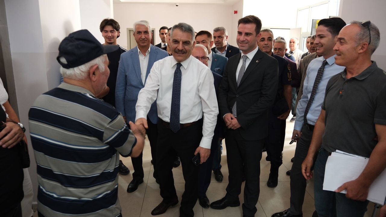 Yozgat Valisi Mehmet Ali Özkan’dan Sarıkaya’ya ziyaret