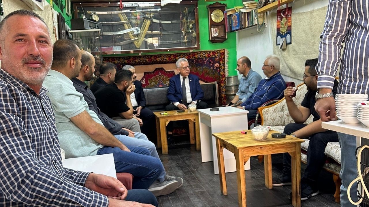 Belediye Başkanı Arslan, esnafı ziyaret etti!
