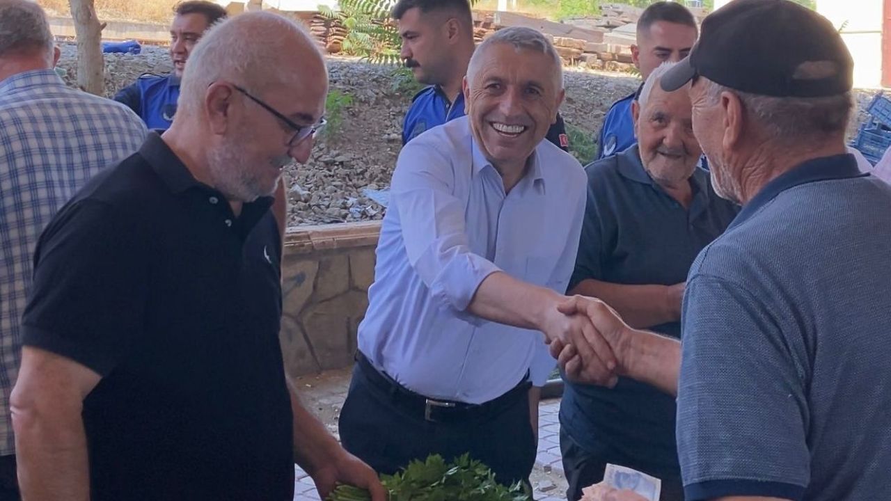 Belediye Başkanı esnafı ziyaret etti!