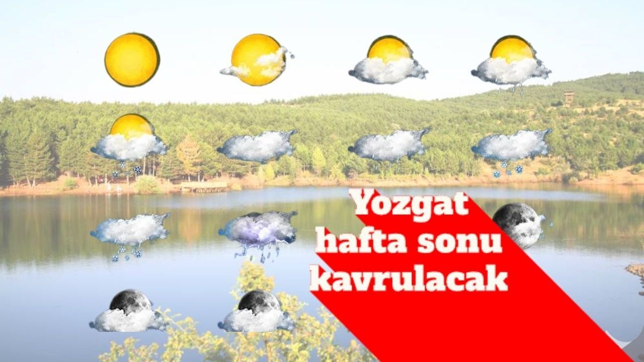 Yozgat hafta sonu kavrulacak!