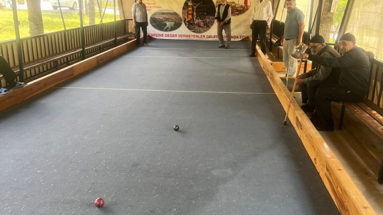 Yozgat huzurevi'nde bocce turnuvası!
