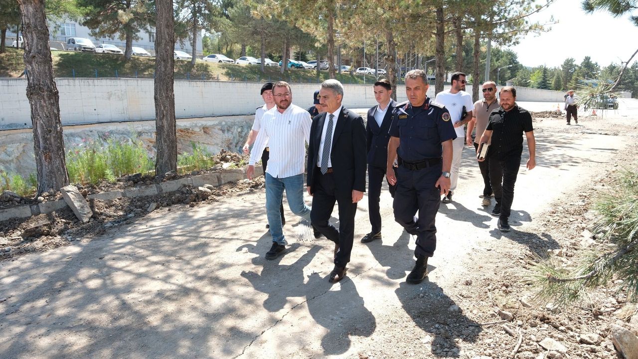 Yozgat Valisi tesislerde incelemeler yaptı!