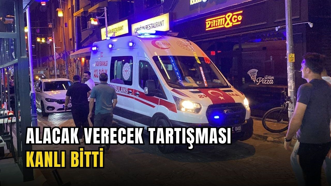 Alacak verecek tartışması kanlı bitti