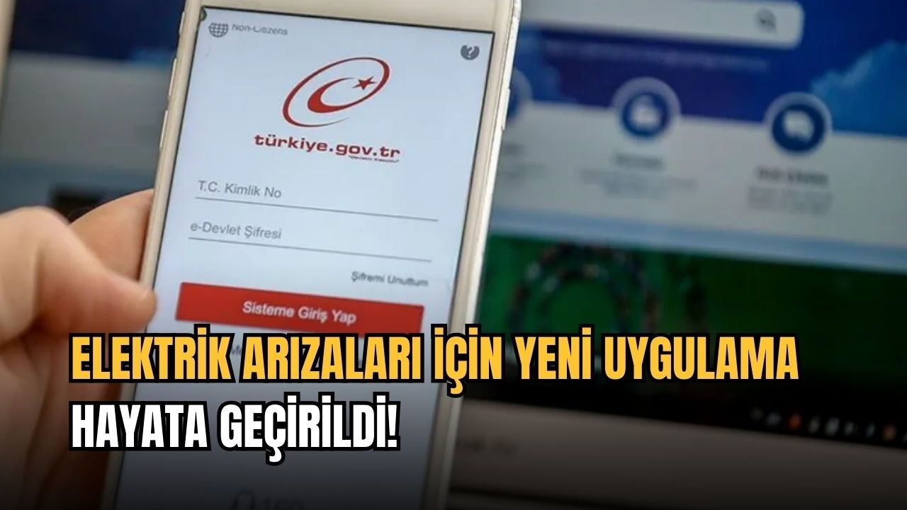 Elektrik arızaları için yeni uygulama hayata geçirildi!