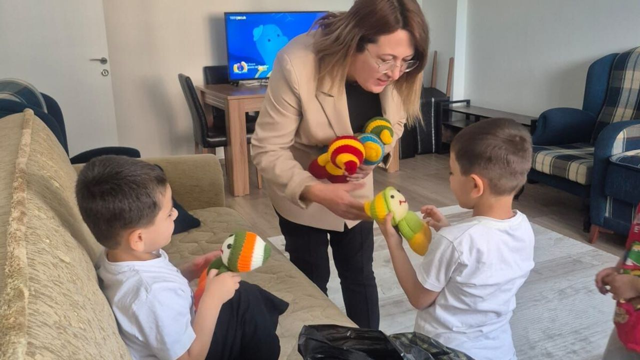 Yozgat’ta miniklere anlamlı bağış