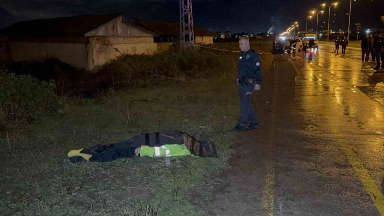 Otomobilin çarptığı çoban hayatını kaybetti